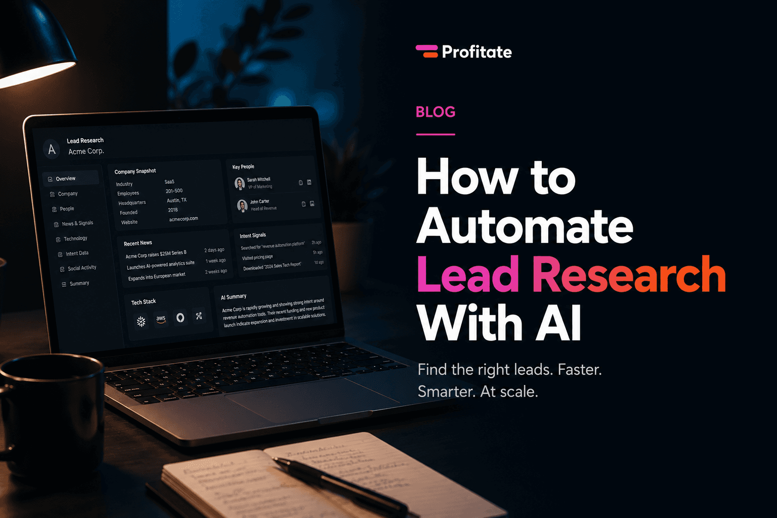 How to Automate Lead Research With AI